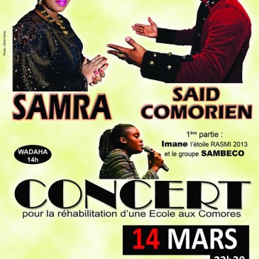 Photos de l’affiche du concert de Samra