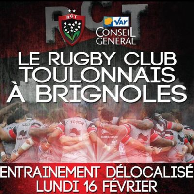 Entrainement du RC Toulon 