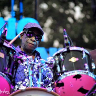 Photo de Tony Allen pour la Tribune 2 l’ Artiste.